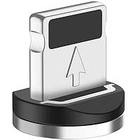 Адаптер Коннектор Наконечник на магнитный кабель Micro USB Круглый 360 для IPhone