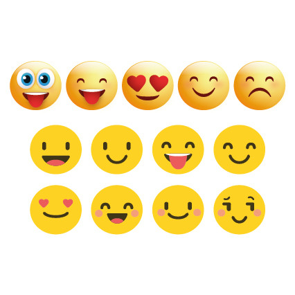 Купить наклейки смайлы для оценок в школу, сад, на занятия для ...