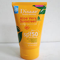 Солнцезащитный крем для лица и тела Disaar Aloe Vera Sunscreen с алое вера SPF50 PA++