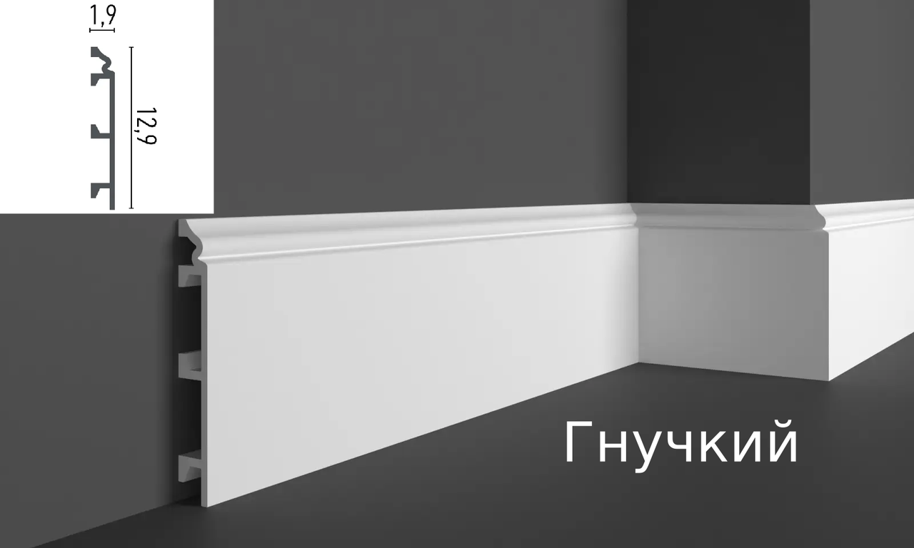Молдинг з полістиролу Grand Decor HCR 509,ліпний декор з полістиролу.