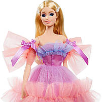 Колекційна лялька Барбі Особливий День народження 2020 Barbie Birthday Wishes Mattel GTJ85, фото 5