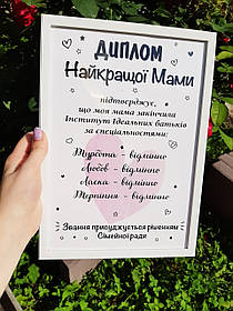 Диплом найращої мами