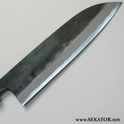 Ніж кухонний HONMAMON / Хонмамон Santoku Hocho, 165 мм (Японія), фото 3