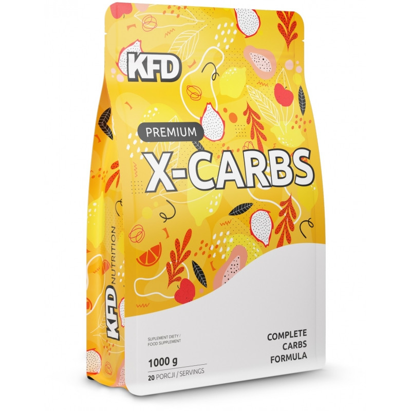 Гейнер - вуглеводи - KFD Nutrition Premium X-Carbs 1 kg