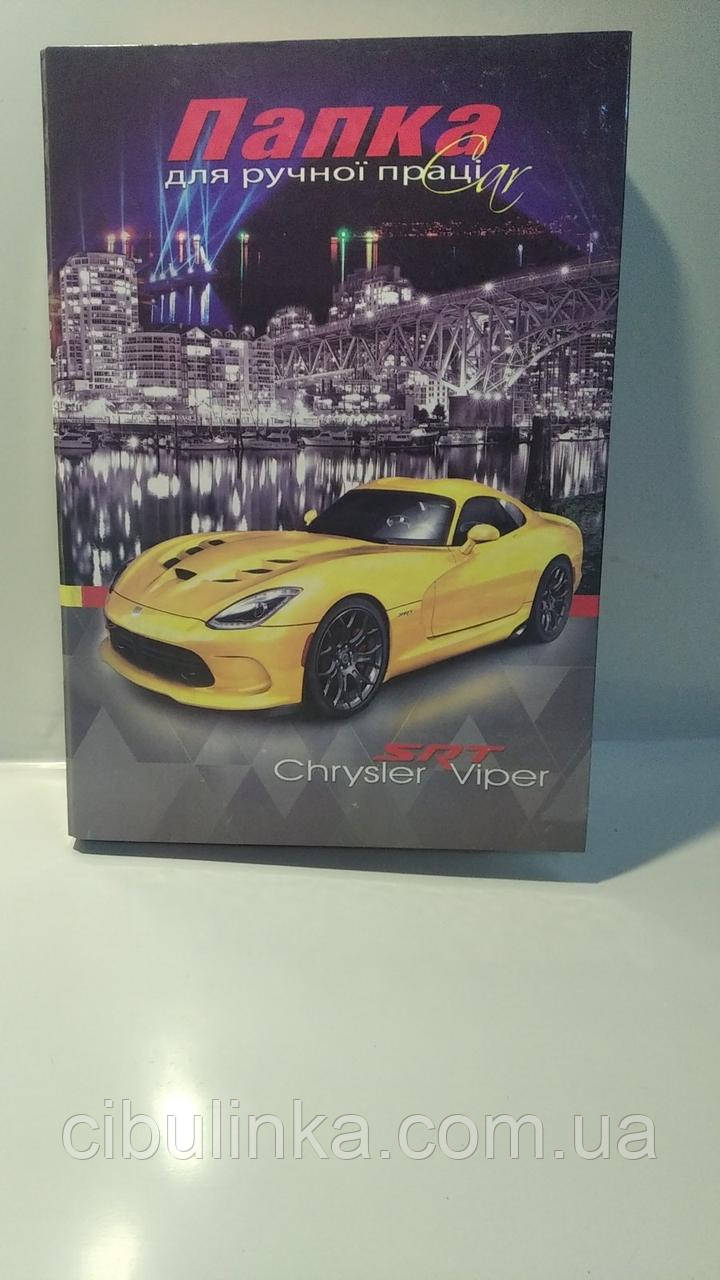 Папка для праці на гумці., фото 1