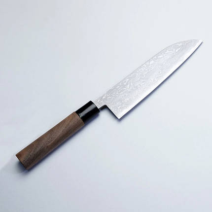 Ніж кухонний HONMAMON / Хонмамон Santoku 180 мм (Японія), фото 2