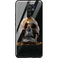 Захисний чохол BoxFace Glossy Panel Xiaomi Redmi 9 Gold Skull