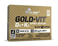 OLIMP Gold-Vit D3 + K2 Sport Edition (2000 IU/100 µg) 60 caps