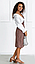 Жіночий сарафан літній костюм з сорочкою, розміри 42-48, в кольорах GF007910, фото 3