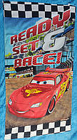 Полотенце махровое 100% Cotton "Тачки Молния Маквин . Beach towel Cars, Lightning McQueen .