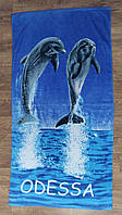 Полотенце махровое 100% Cotton "Одесса . Beach towel Odessa .