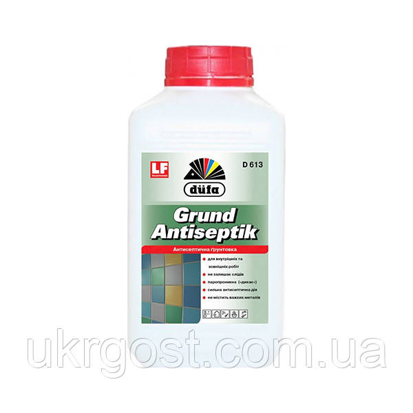 Ґрунтовка антисептична глибокопроникна Dufa Antiseptik D613 1 л