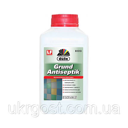 Ґрунтовка антисептична глибокопроникна Dufa Antiseptik D613 1 л, фото 1