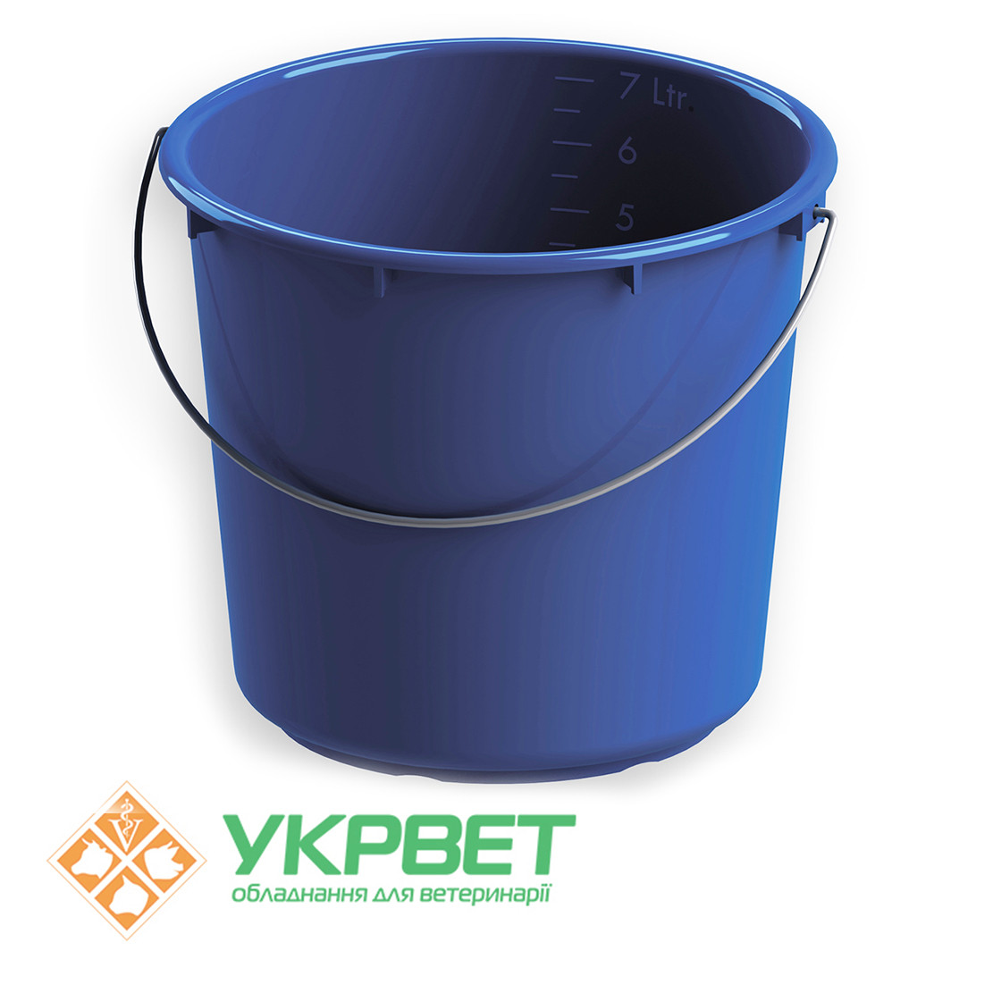 Відро пластикове 7 л
