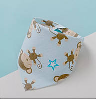 Слинявчик нагрудник бандана на кнопці гарної якості