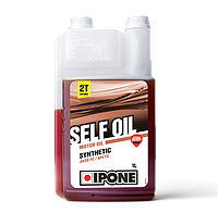 Моторное масло 2T IPONE Self Oil с ароматом клубники 1 л (800352)