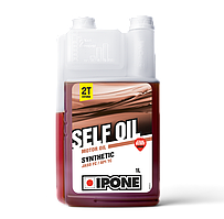 Моторна олива 2T IPONE Self Oil з ароматом полуниці 1 л (800352)