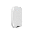 Бездротова клавіатура з підтримкою безконтактних карток та брелоків Ajax KeyPad Plus біла, фото 3