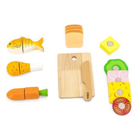 Деревянные продукты Viga Toys Обед (44542) - фото 2 - id-p1433571769
