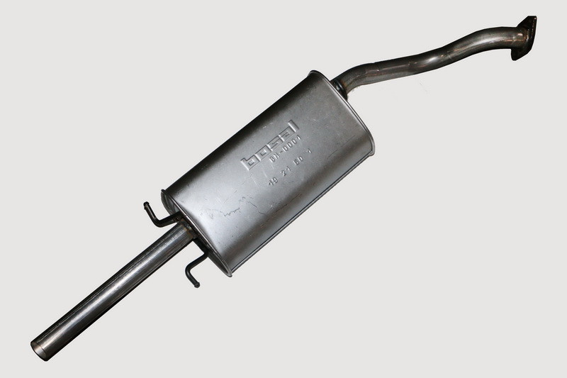 Купити Глушник Ланос, Сенс BOSAL седан під фланець (279-663) Нержавійка ...