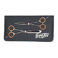 Набор парикмахерских ножниц Sway Grand 402 размер 6 110 402 set 6,00"