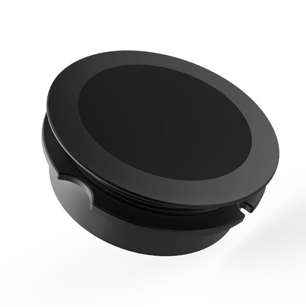 Бездротова зарядка Qi-8010B Black монтаж над стільницею