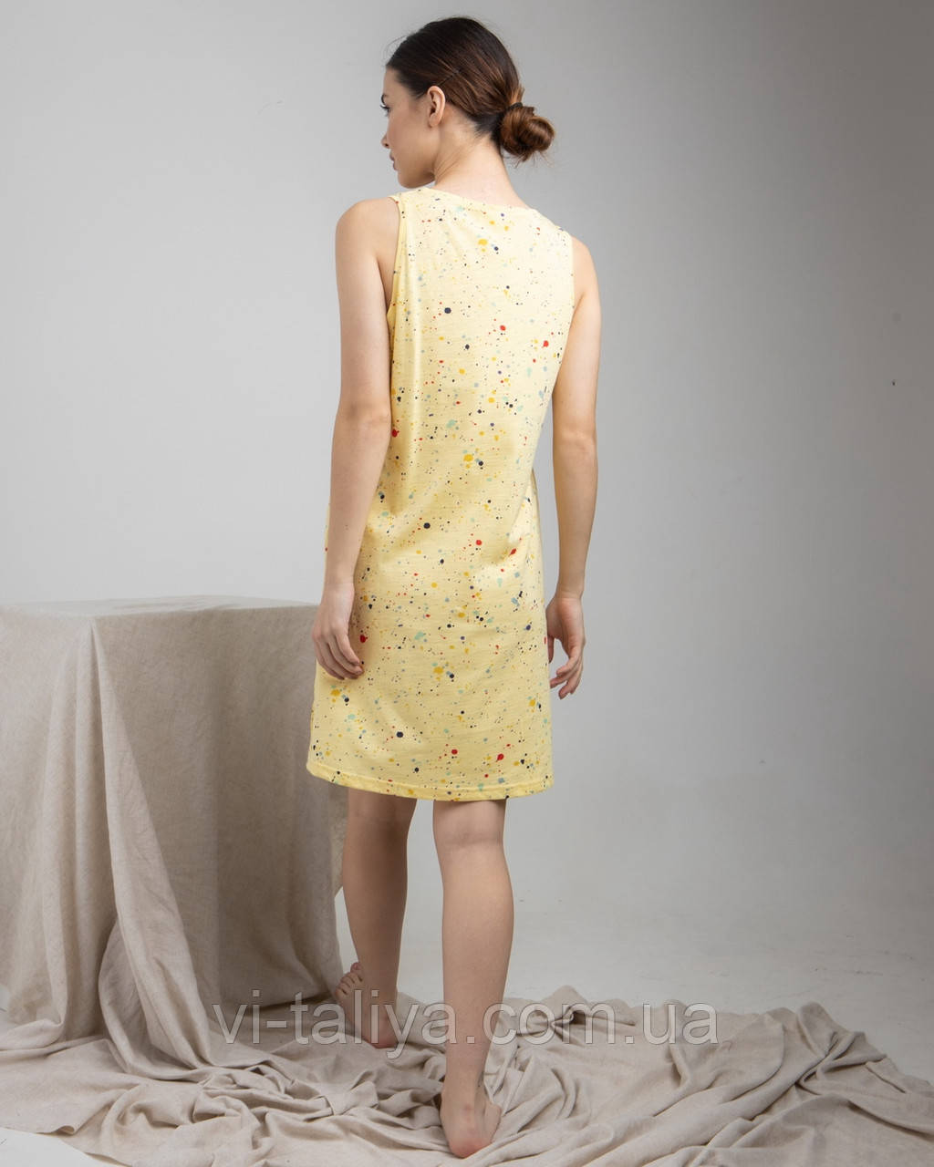 Платье- туника для дома Nicoletta 83544 - фото 2 - id-p178408285