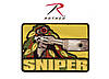 Патч велкро Снайпер - Sniper Morale Patch розмір 9 см х 6.5 см Rotcho США, фото 2