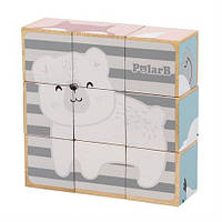 Пазл-кубики Viga Toys PolarB Зверята (44024)
