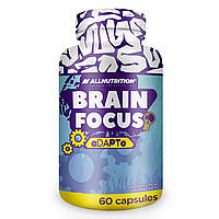 Витамины для мозга AllNutrition Brain Focos 60 капсул