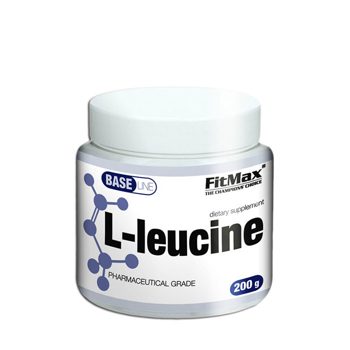 Лейцин FitMax Base L-Leucine 200 грамм - фото 1 - id-p1434663155