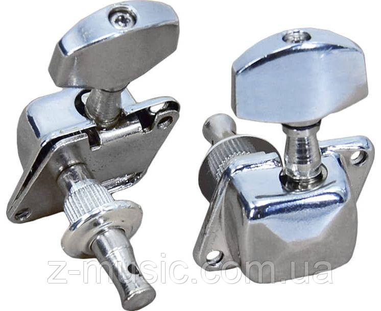 Кілки для акустичної гітари закрититого типу хромовані Deviser PP-B03 (комплект), фото 1