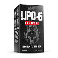 Жиросжигатель Nutrex Lipo-6 Hardcore 60 капсул