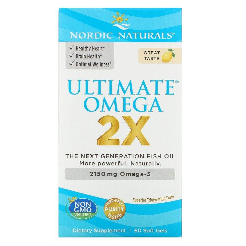 Омега 3 Nordic Naturals Ultimate Omega 2X 2150 mg 60 міні капсул