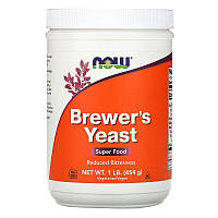 Пивные дрожжи Now Foods Brewer`s Yeast 454 грамм Без вкуса