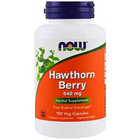 Боярышник Now Foods Hawthorn Berry 540 mg 100 капсул