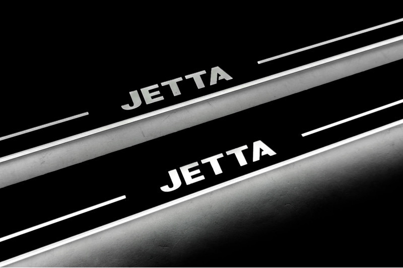 Накладки на пороги для Volkswagen Jetta VII з 2019, фото 1