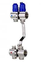 Колектор для опалення латунний на 2 контури