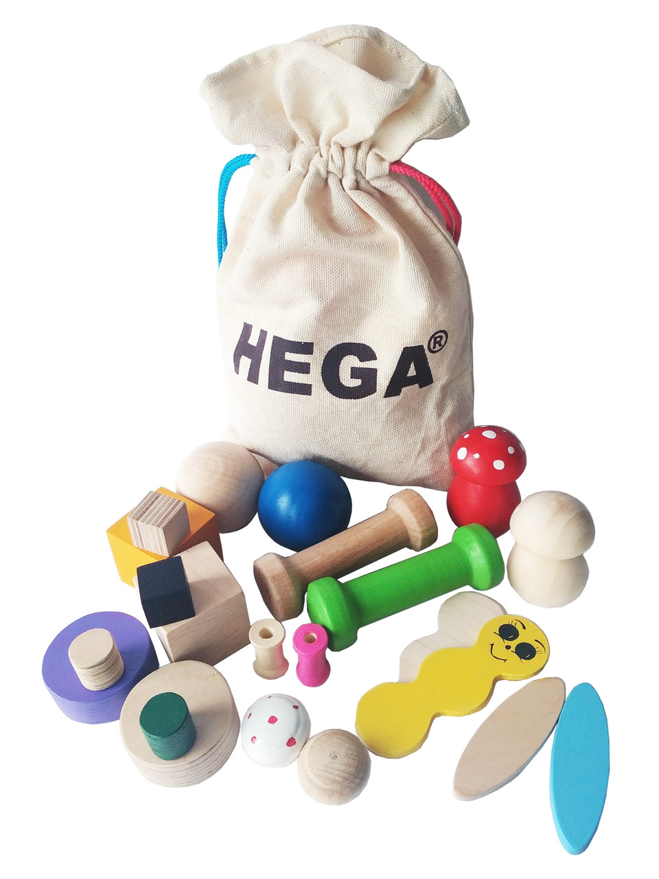 Тактильна розвивальна гра "Мішечок загадок"