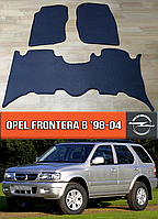 ЕВА коврики Опель Фронтера Б 1998-2004. EVA резиновые ковры на Opel Frontera B