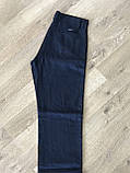 Штани чоловічі Lexus jeans Lexnew лляні сині, фото 2