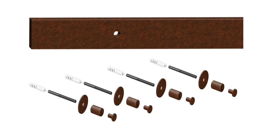 Напрямна рейка Valcomp Mantion THOR Roc Design під іржу 1950 мм (Польща)