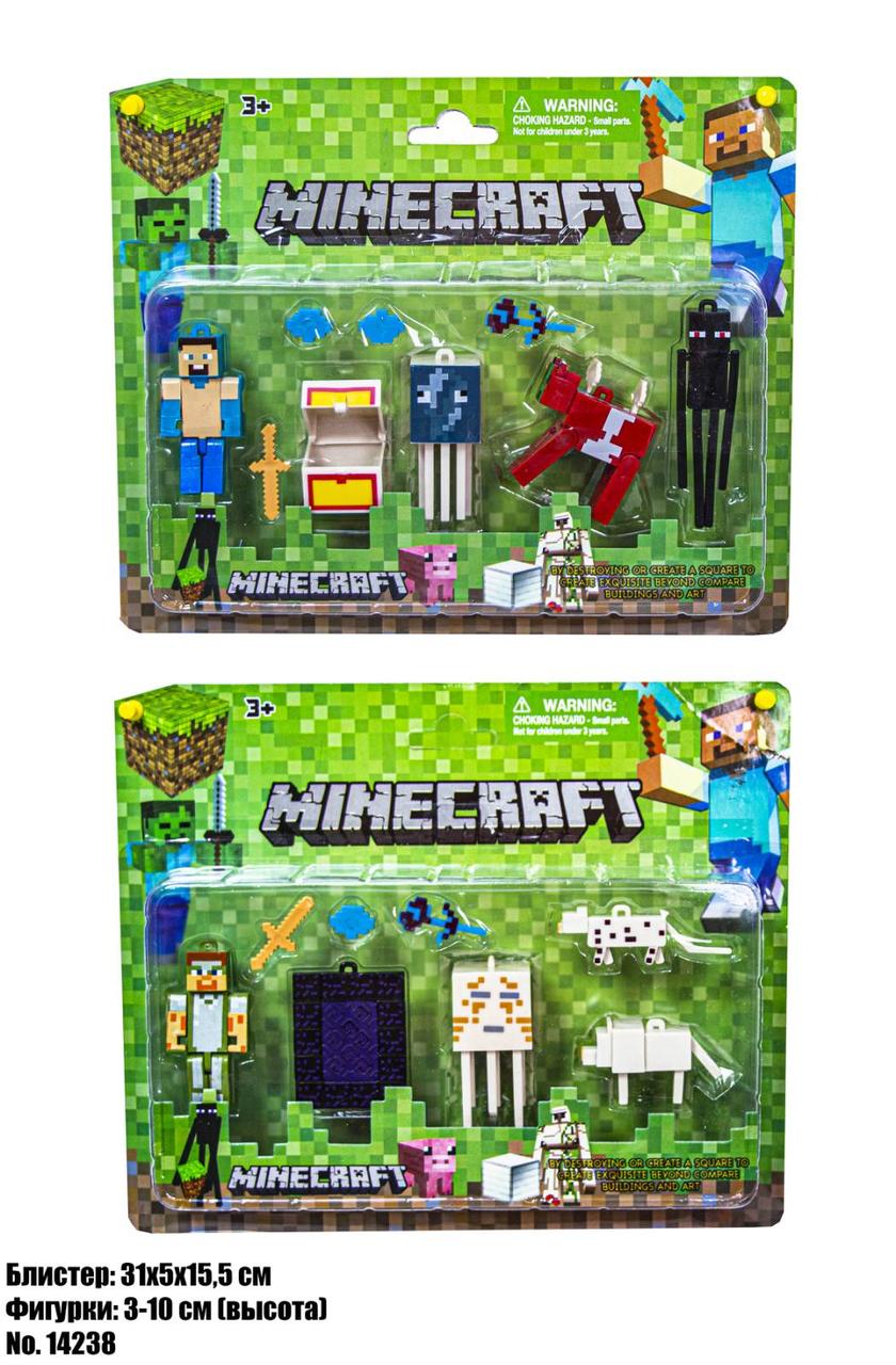 Фігурки Minecraft в блістері 14238
