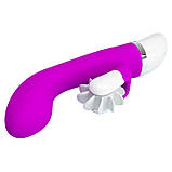 Вібратор Pretty Love Sheila Rolling Vibrator Purple, фото 3