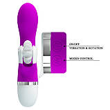 Вібратор Pretty Love Sheila Rolling Vibrator Purple, фото 9