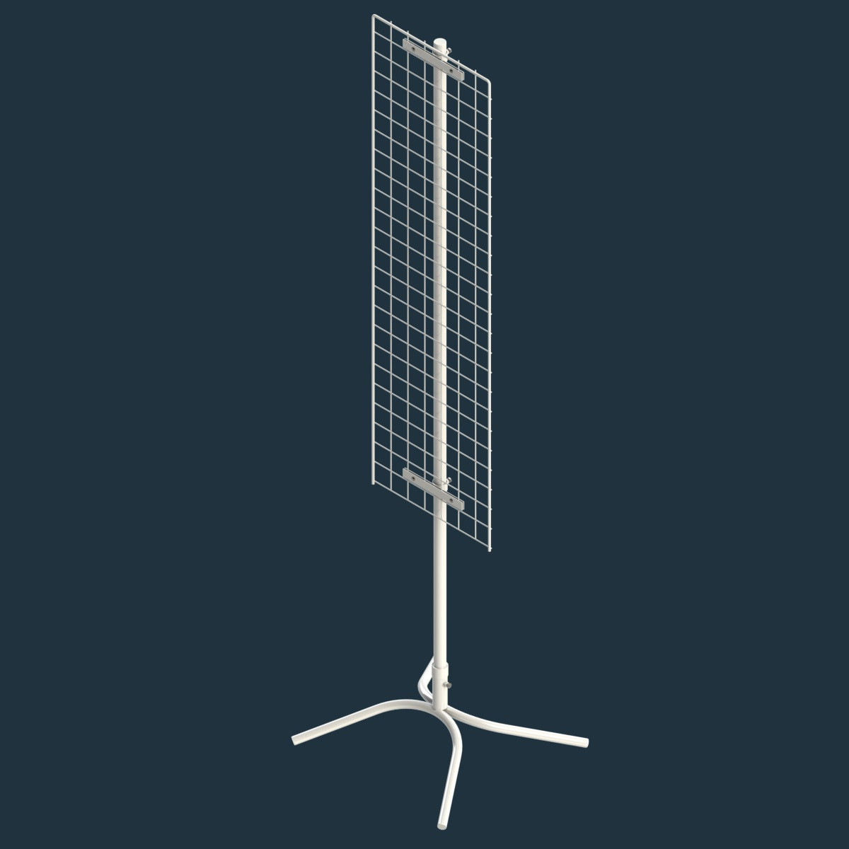 Сітка торговельна на ніжках 1200х350 мм, біла