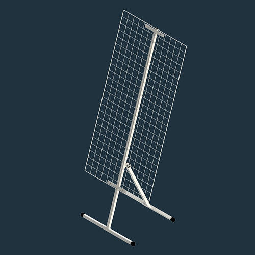 Купить Стойка настольная наклонная с сеткой 145х60 см, яч. 5 см, цена ...