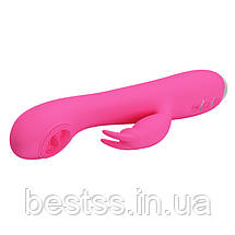 Вібратор Pretty Love Rachel licking Vibrator Magenta, фото 5