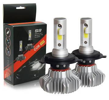 Лампа автомобільна LED S9 H7 (Silver) | Діодна лампа для автомобіля