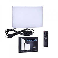 Лампа ЛЕД для фотостудии MM-240 прямоугольная (Black) | ЛЕД лампа для съемки